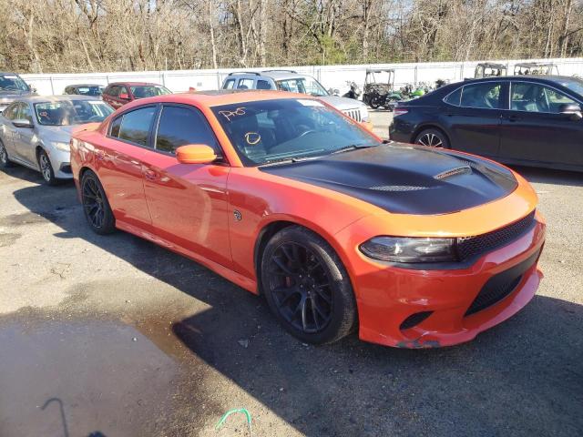 2C3CDXL97GH317451 - 2016 DODGE CHARGER SRT HELLCAT ORANGE photo 4