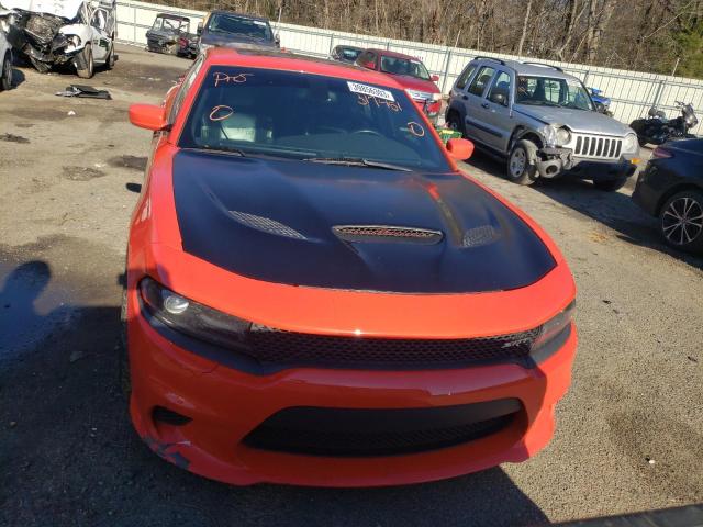 2C3CDXL97GH317451 - 2016 DODGE CHARGER SRT HELLCAT ORANGE photo 5