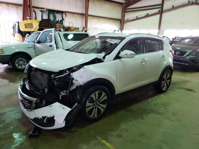 KNDPC3A28D7498565 - 2013 KIA SPORTAGE EX WHITE photo 1