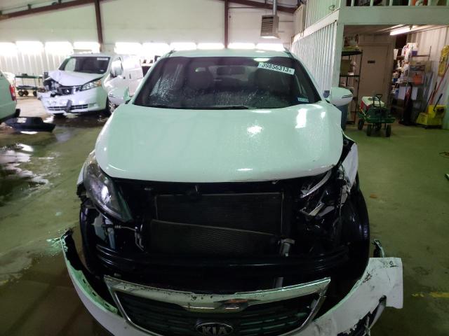 KNDPC3A28D7498565 - 2013 KIA SPORTAGE EX WHITE photo 5