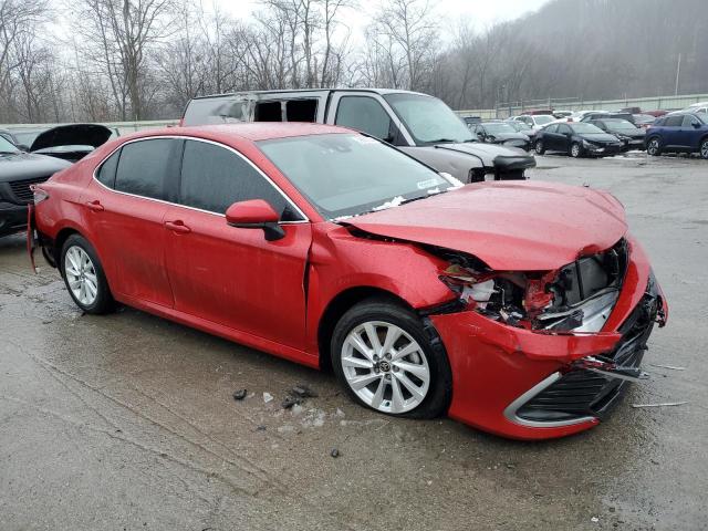 4T1C11AK7PU102958 - 2023 TOYOTA CAMRY LE RED photo 4