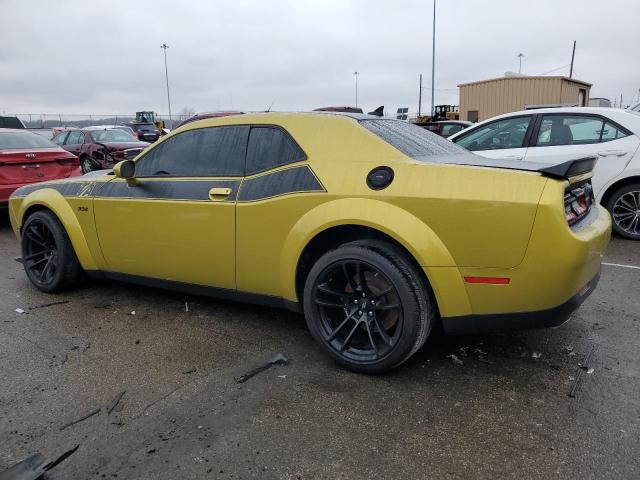 2C3CDZFJ3MH606694 - 2021 DODGE CHALLENGER R/T SCAT PACK YELLOW photo 2