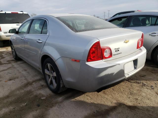 1G1ZC5E03CF332321 - 2012 CHEVROLET MALIBU 1LT ვერცხლისფერი ფოტო 2