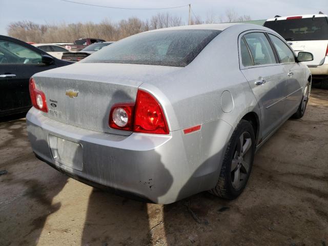 1G1ZC5E03CF332321 - 2012 CHEVROLET MALIBU 1LT ვერცხლისფერი ფოტო 3