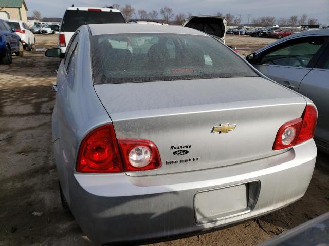 1G1ZC5E03CF332321 - 2012 CHEVROLET MALIBU 1LT ვერცხლისფერი ფოტო 6