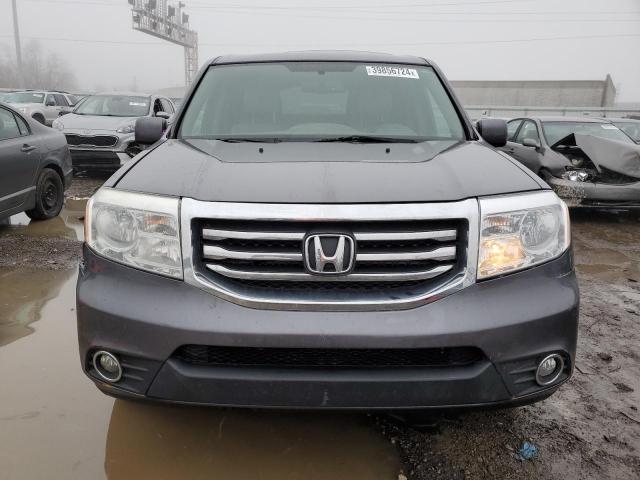 5FNYF4H68FB039236 - 2015 HONDA PILOT EXL GRAY photo 5