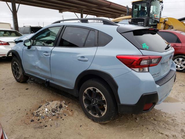 JF2GTAEC5NH227001 - 2022 SUBARU CROSSTREK PREMIUM GRAY photo 2