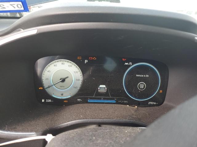 5NMS64AJ5MH321625 - 2021 HYUNDAI SANTA FE SEL Սև լուսանկար 9