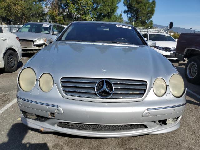 WDBPJ78J62A022419 - 2002 MERCEDES-BENZ CL 600 SILVER photo 5