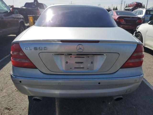 WDBPJ78J62A022419 - 2002 MERCEDES-BENZ CL 600 SILVER photo 6