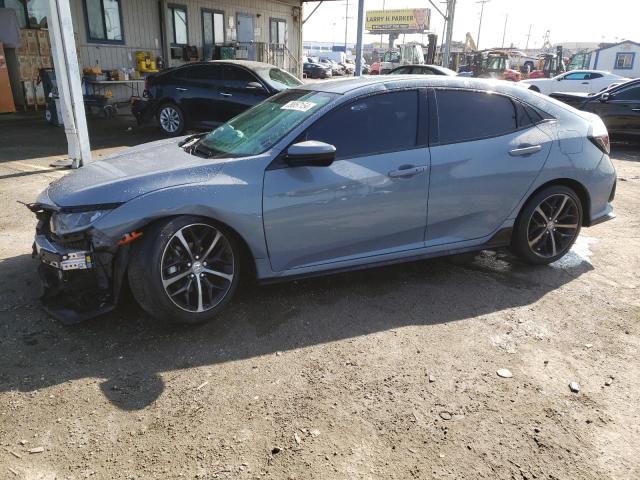 SHHFK7H4XLU404514 - 2020 HONDA CIVIC SPORT BLUE photo 1