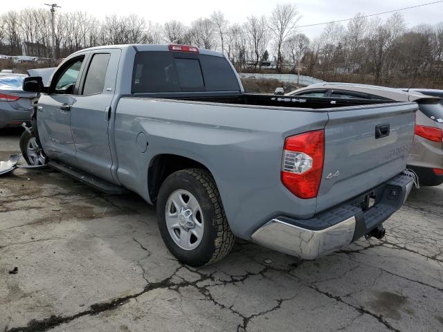 5TFUY5F14LX932589 - 2020 TOYOTA TUNDRA DOUBLE CAB SR/SR5 SILVER photo 2