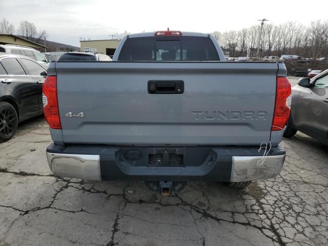 5TFUY5F14LX932589 - 2020 TOYOTA TUNDRA DOUBLE CAB SR/SR5 SILVER photo 6