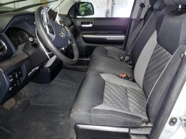 5TFUY5F14LX932589 - 2020 TOYOTA TUNDRA DOUBLE CAB SR/SR5 SILVER photo 7