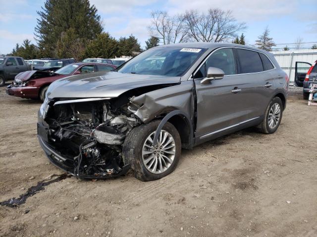 2LMPJ8KR9HBL47049 - 2017 LINCOLN MKX SELECT GRAY photo 1