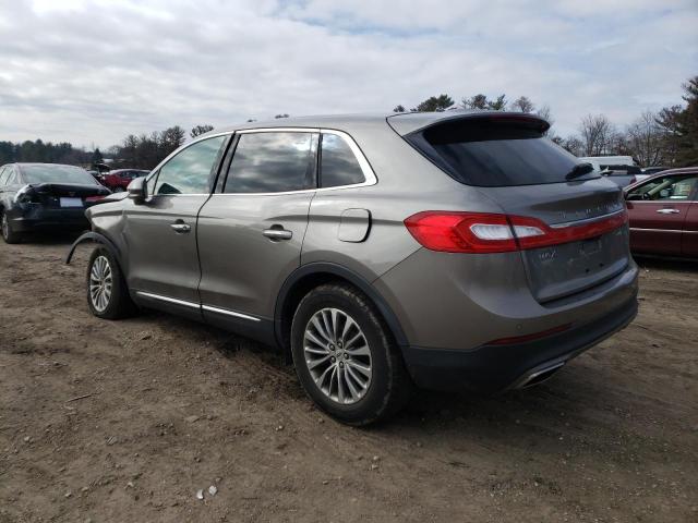 2LMPJ8KR9HBL47049 - 2017 LINCOLN MKX SELECT GRAY photo 2