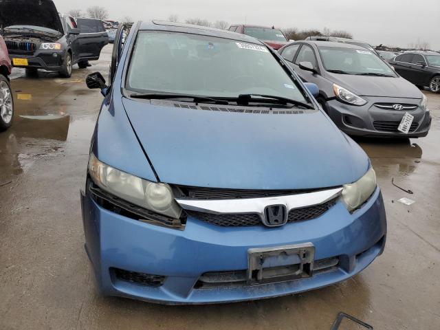 2HGFA16989H503501 - 2009 HONDA CIVIC EXL Կապույտ լուսանկար 5