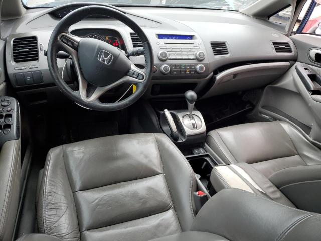 2HGFA16989H503501 - 2009 HONDA CIVIC EXL Կապույտ լուսանկար 8