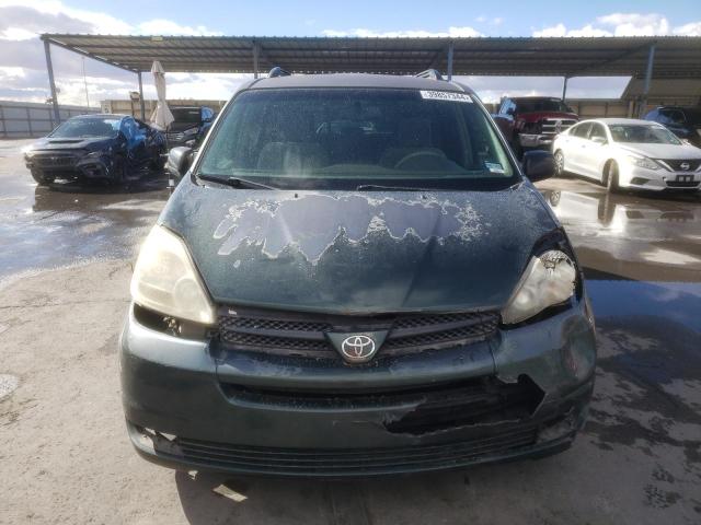 5TDZA23C64S202866 - 2004 TOYOTA SIENNA CE GREEN photo 5