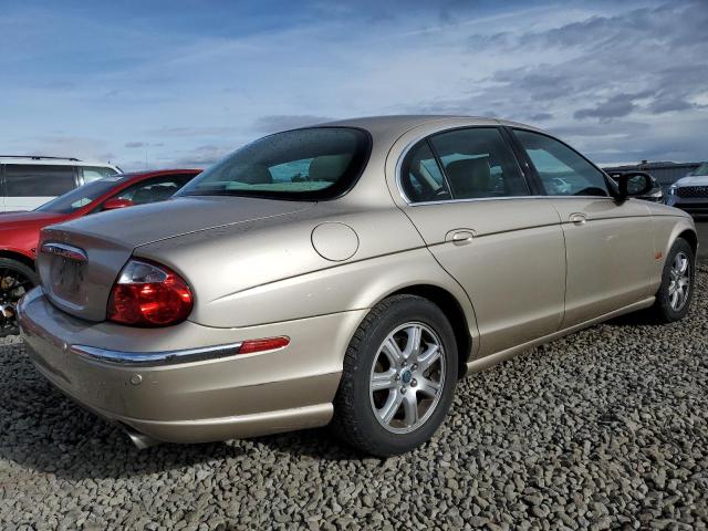 SAJEA01T43FM56193 - 2003 JAGUAR S-TYPE GOLD photo 3