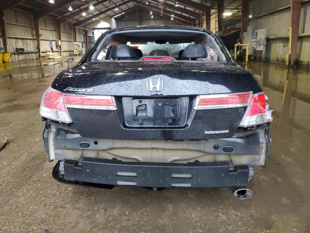 1HGCP2F66CA019703 - 2012 HONDA ACCORD SE BLACK photo 6