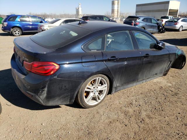 WBA4J3C52KBL09609 - 2019 BMW 430XI GRAN COUPE 蓝色 照片 3