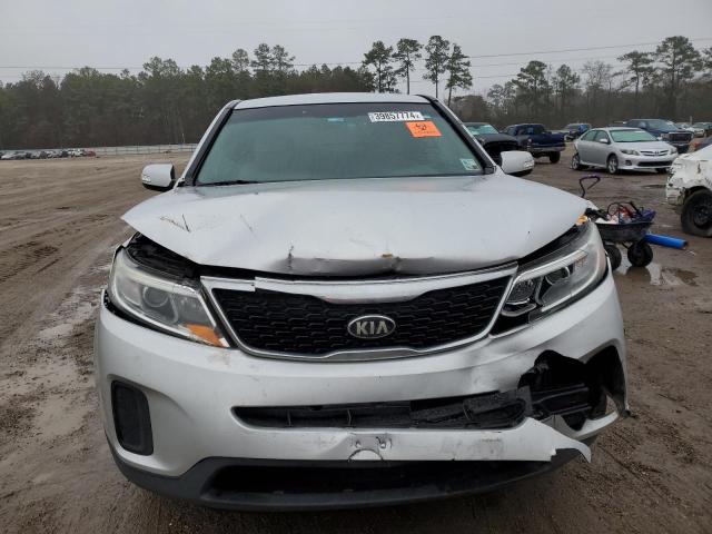 5XYKT3A65EG547321 - 2014 KIA SORENTO LX GRAY photo 5