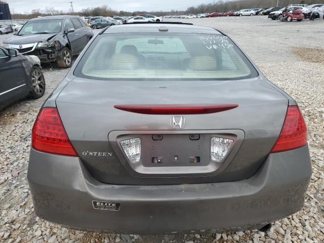 1HGCM56827A091242 - 2007 HONDA ACCORD EX TAN photo 6