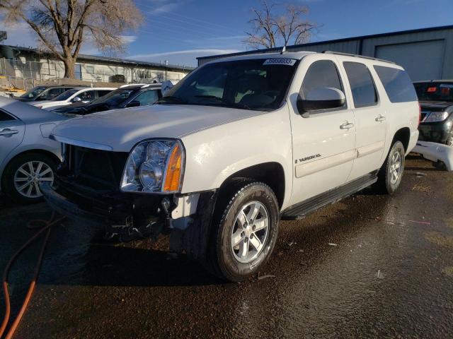 1GKFK26309R125014 - 2009 GMC YUKON XL K1500 SLE WHITE photo 1