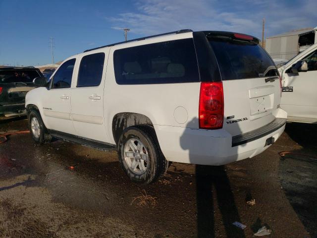 1GKFK26309R125014 - 2009 GMC YUKON XL K1500 SLE WHITE photo 2