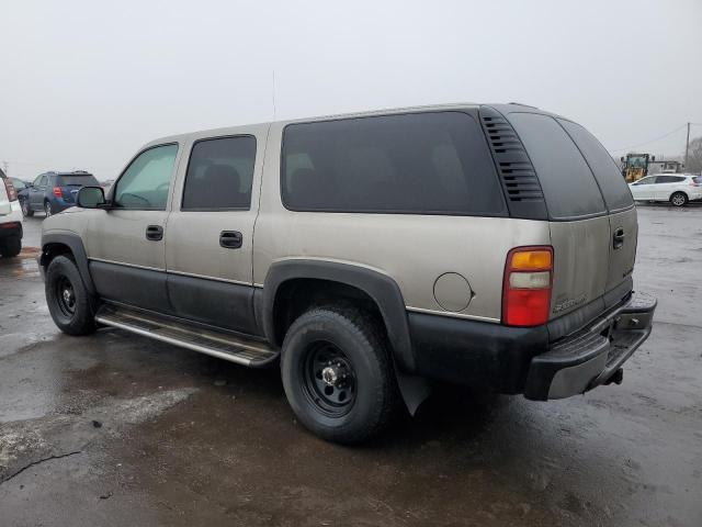 3GNEC16T31G186402 - 2001 CHEVROLET SUBURBAN C1500 TAN photo 2