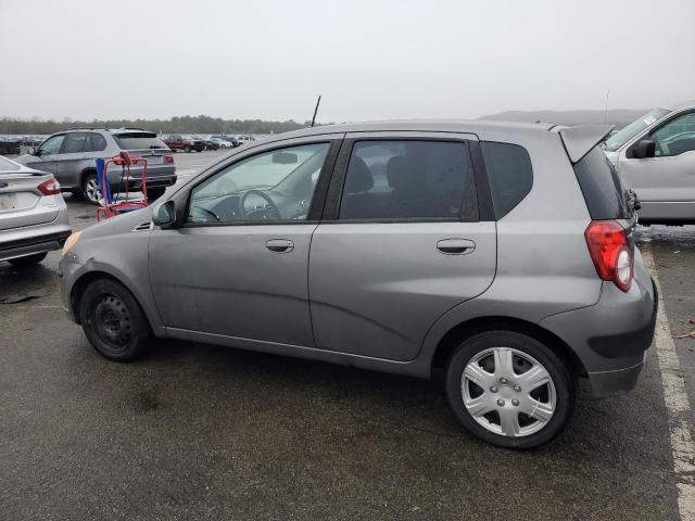 KL1TG6DE4AB119667 - 2010 CHEVROLET AVEO LT GRAY photo 2