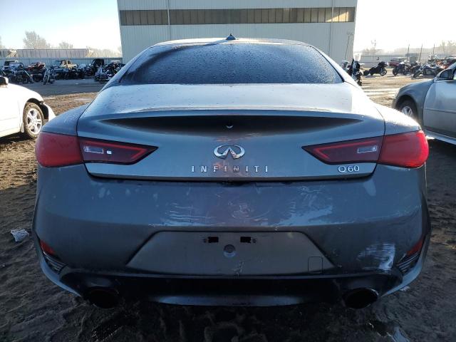 JN1EV7EK6HM360746 - 2017 INFINITI Q60 PREMIUM GRAY photo 6