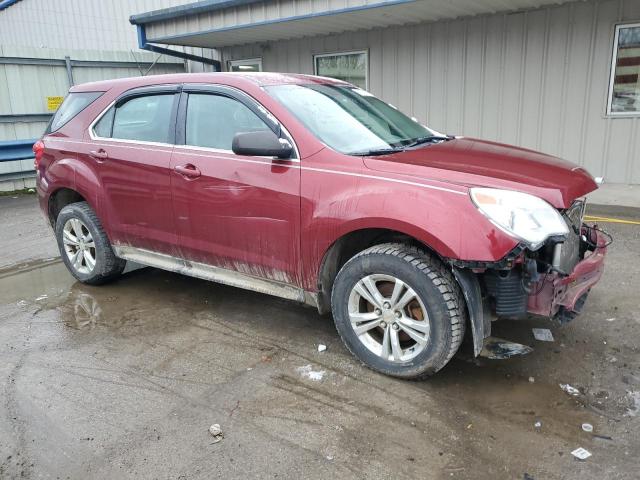 2CNALBEW8A6412840 - 2010 CHEVROLET EQUINOX LS BURGUNDY photo 4