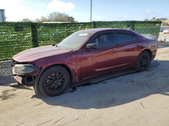 2C3CDXCT4HH537577 - 2017 DODGE CHARGER R/T BURGUNDY photo 1