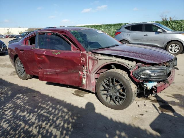 2C3CDXCT4HH537577 - 2017 DODGE CHARGER R/T BURGUNDY photo 4