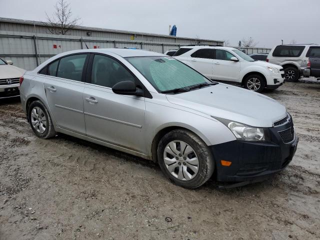 1G1PC5SH5C7381841 - 2012 CHEVROLET CRUZE LS SILVER photo 4