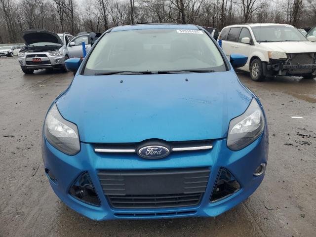 1FAHP3F24CL447187 - 2012 FORD FOCUS SE BLUE photo 5