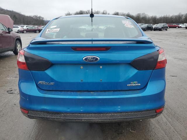 1FAHP3F24CL447187 - 2012 FORD FOCUS SE BLUE photo 6