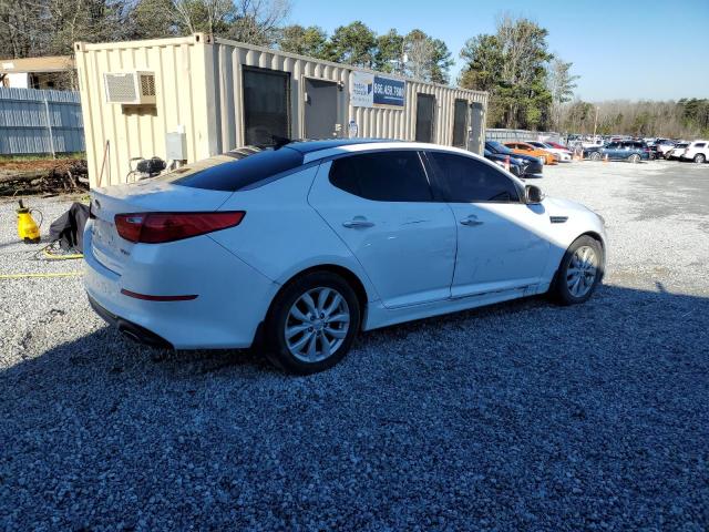 5XXGN4A72FG438304 - 2015 KIA OPTIMA EX WHITE photo 3