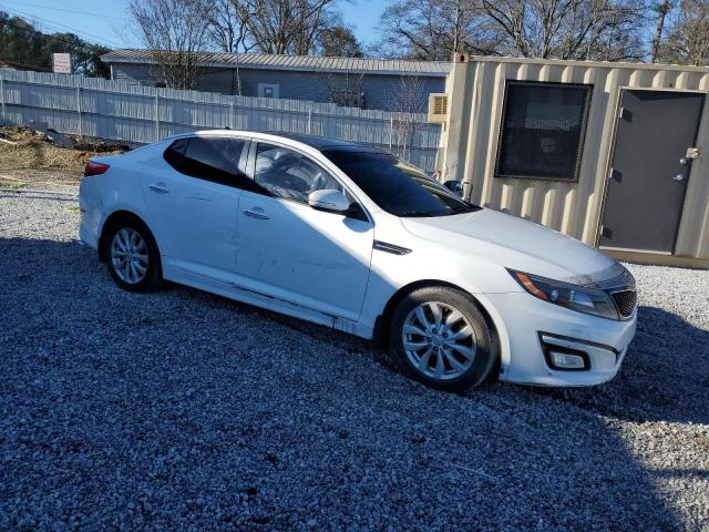 5XXGN4A72FG438304 - 2015 KIA OPTIMA EX WHITE photo 4