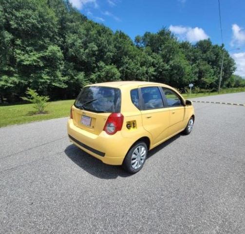 KL1TD66E69B628726 - 2009 CHEVROLET AVEO LS Sarı foto 4
