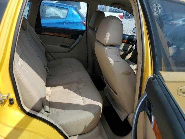 KL1TD66E69B628726 - 2009 CHEVROLET AVEO LS YELLOW photo 6