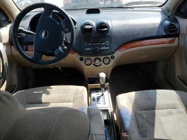 KL1TD66E69B628726 - 2009 CHEVROLET AVEO LS Sarı foto 9