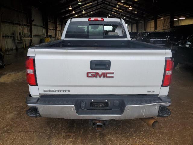 1GT12TEY4JF161593 - 2018 GMC SIERRA K2500 SLT WHITE photo 6