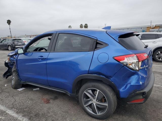 3CZRU6H52MM749698 - 2021 HONDA HR-V EX BLUE photo 2