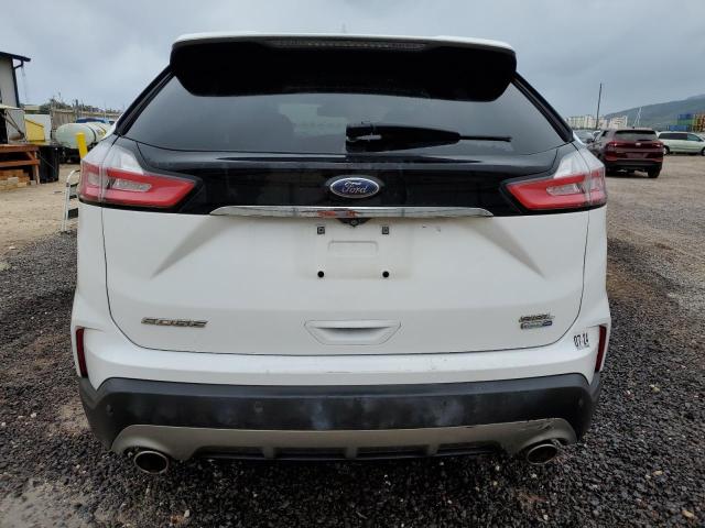 2FMPK4J99KBB89967 - 2019 FORD EDGE SEL WHITE photo 6