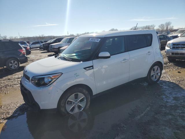 KNDJN2A28G7283914 - 2016 KIA SOUL WHITE photo 1