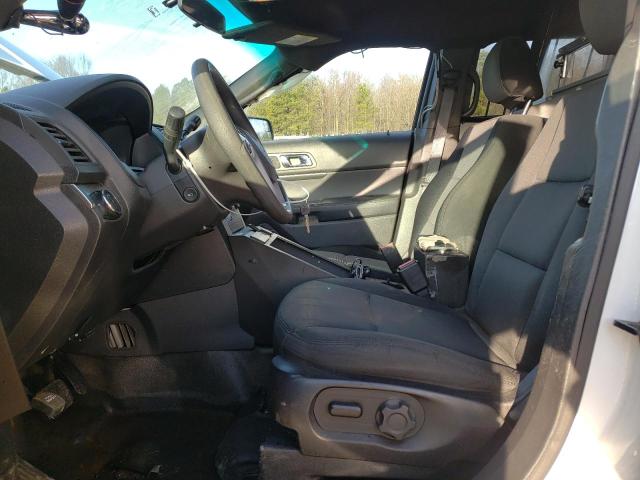 1FM5K8AR8DGA38466 - 2013 FORD EXPLORER POLICE INTERCEPTOR WHITE photo 7