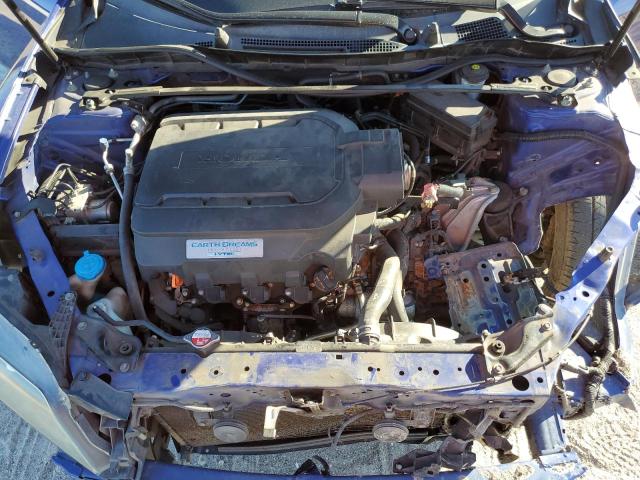 1HGCT2B81DA012582 - 2013 HONDA ACCORD EXL BLUE photo 11